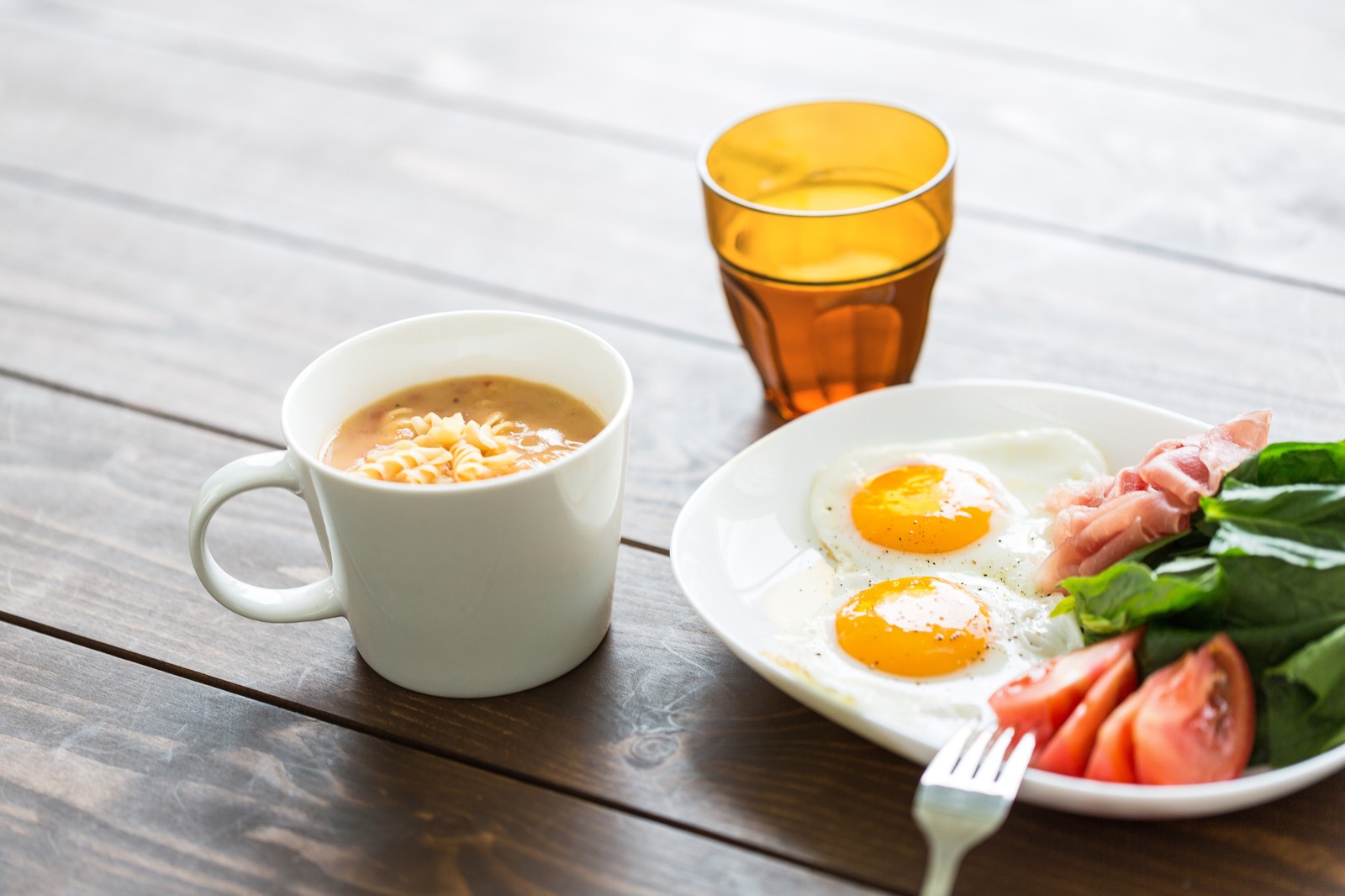 リッチな食事は不要です